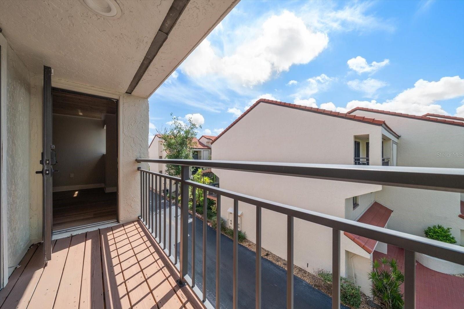 Private Balcony off Bedrooms