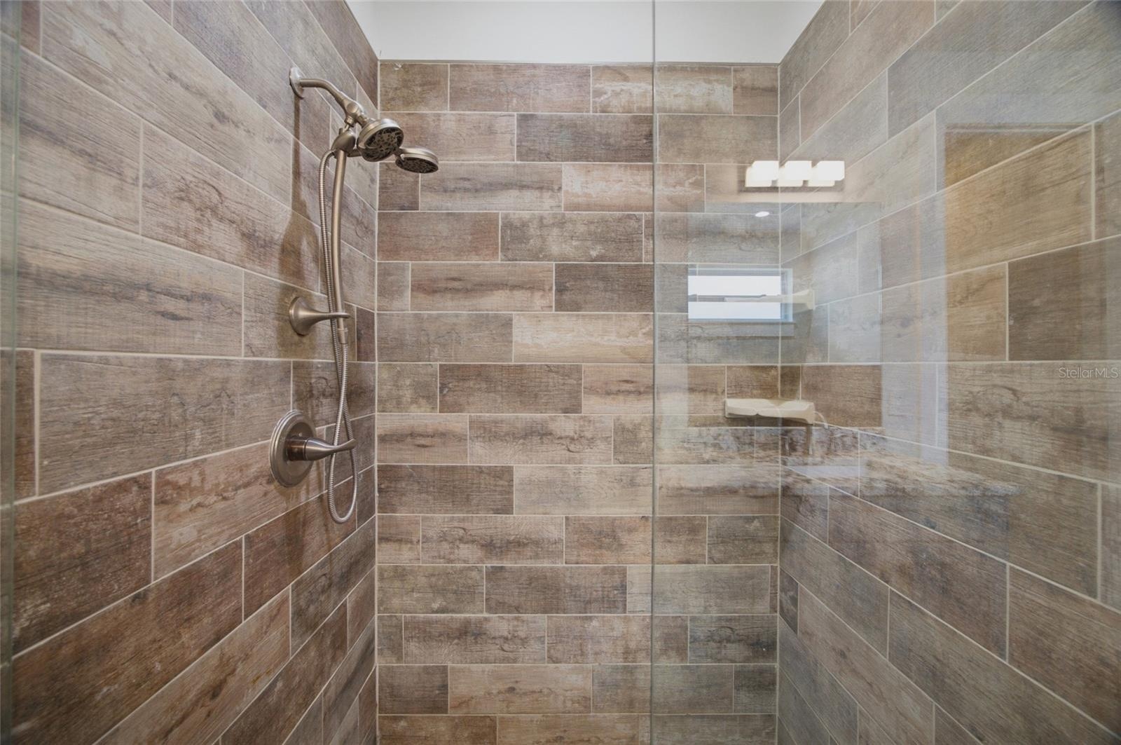 Shower in Primary Bathroom
