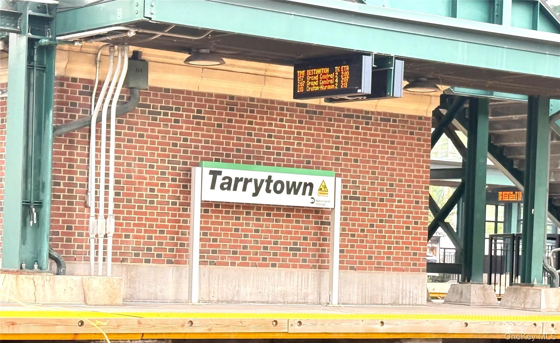 Conveniently located near the Tarrytown Metro-North Station, offering easy access to New York City.