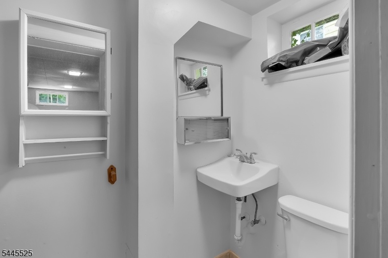 half bath in basement