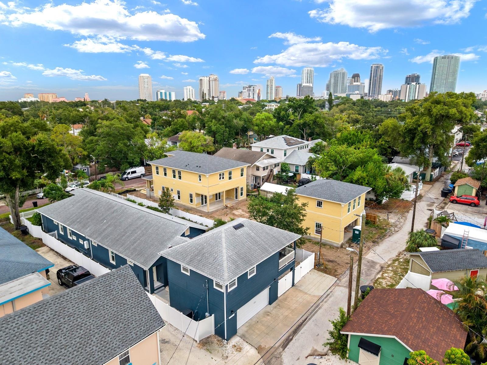 Rare combination of newer construction, Historic Uptown charm and opportunity