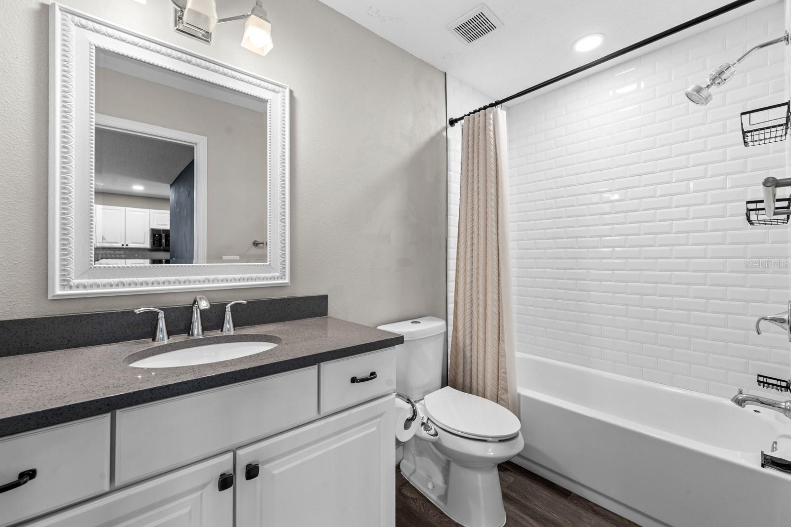 Full bath within the guest residence