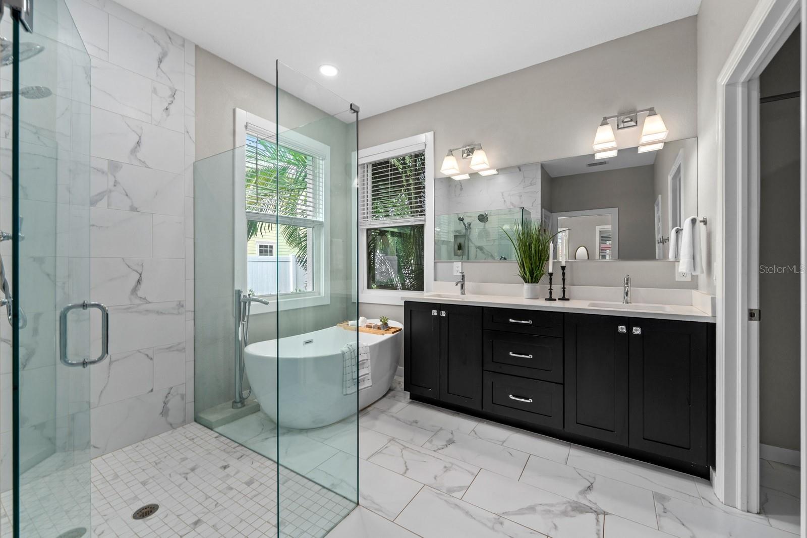 Spa-inspired bath designed to unwind