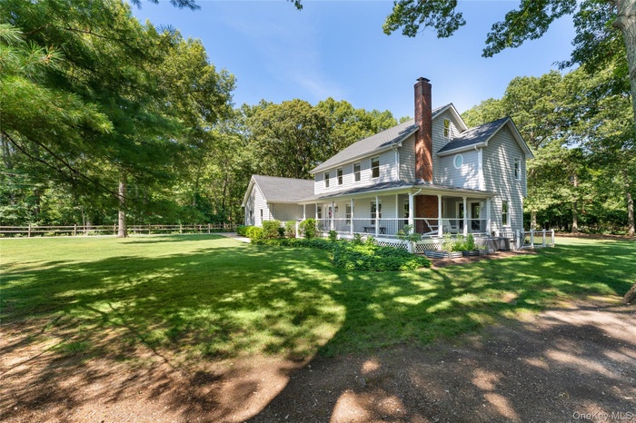 4 bed 2.5 completely updated and renovated farmhouse inspired colonial on 1 acre manicured property