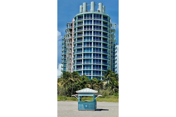 building view from ocean