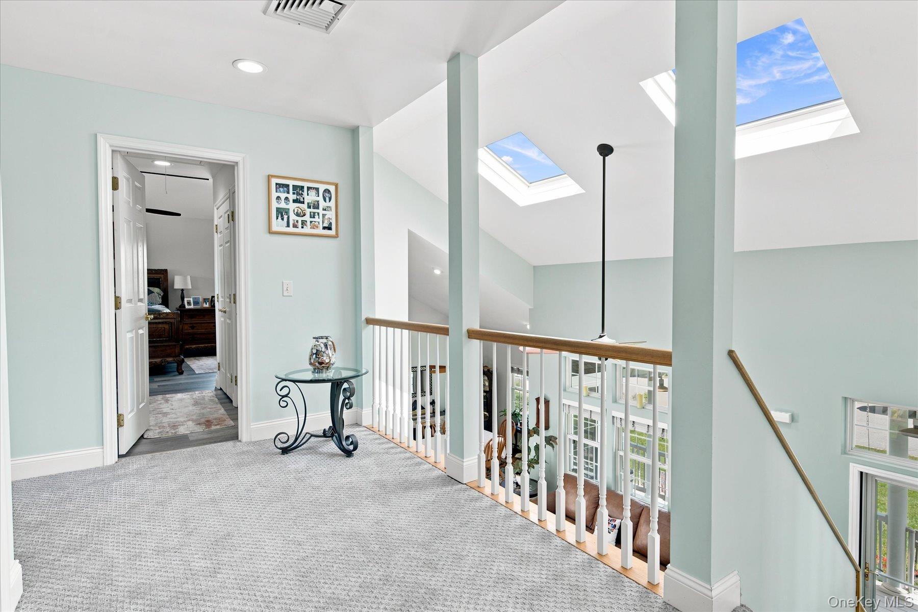 Loft area also perfect for home office