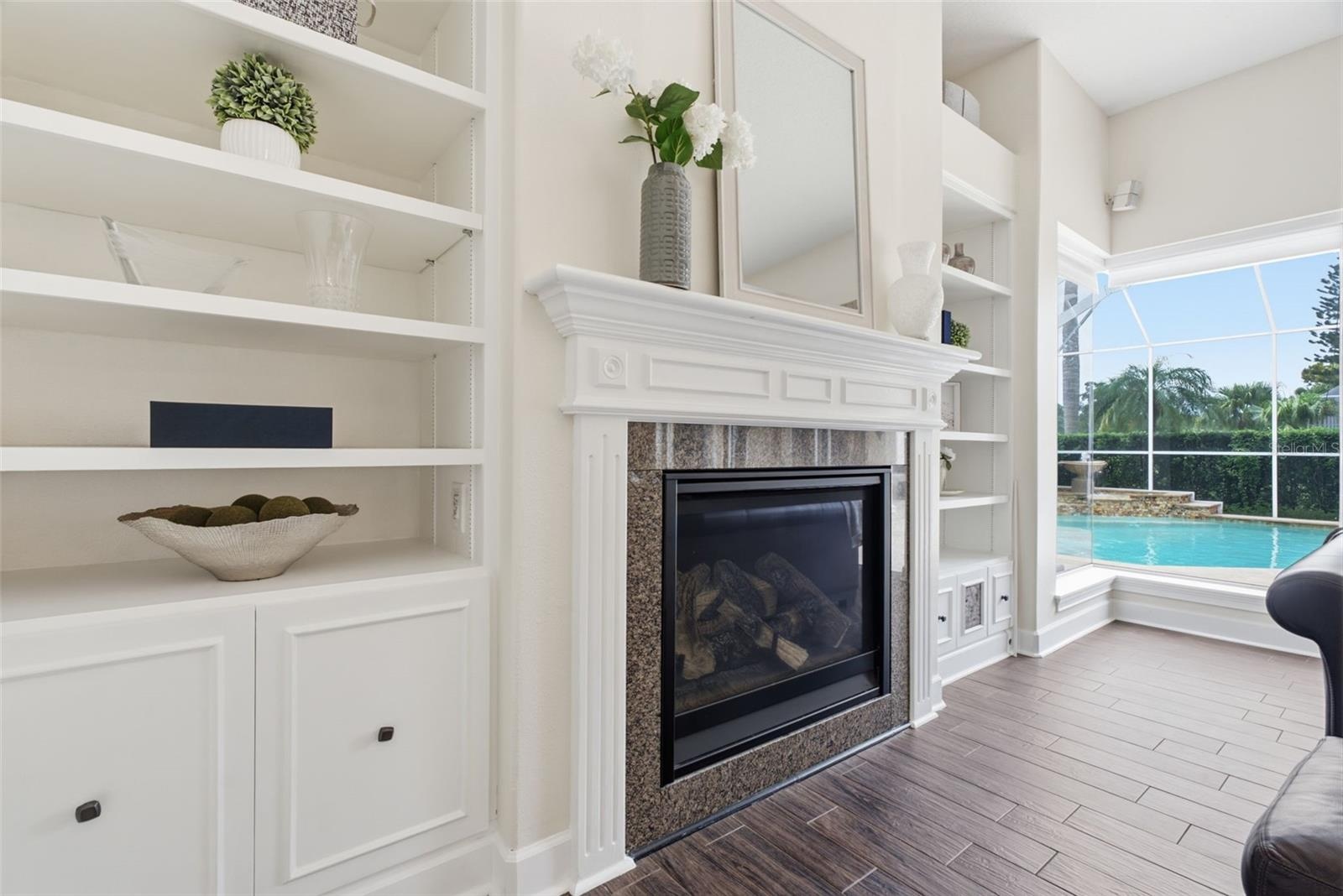 gas fireplace