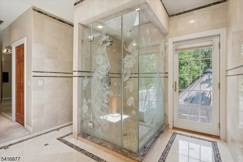 Custom Engraved Shower