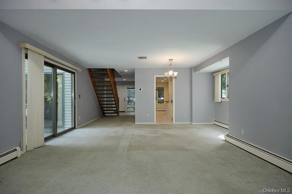 View from the far end of the Living Room out to the front entrance
