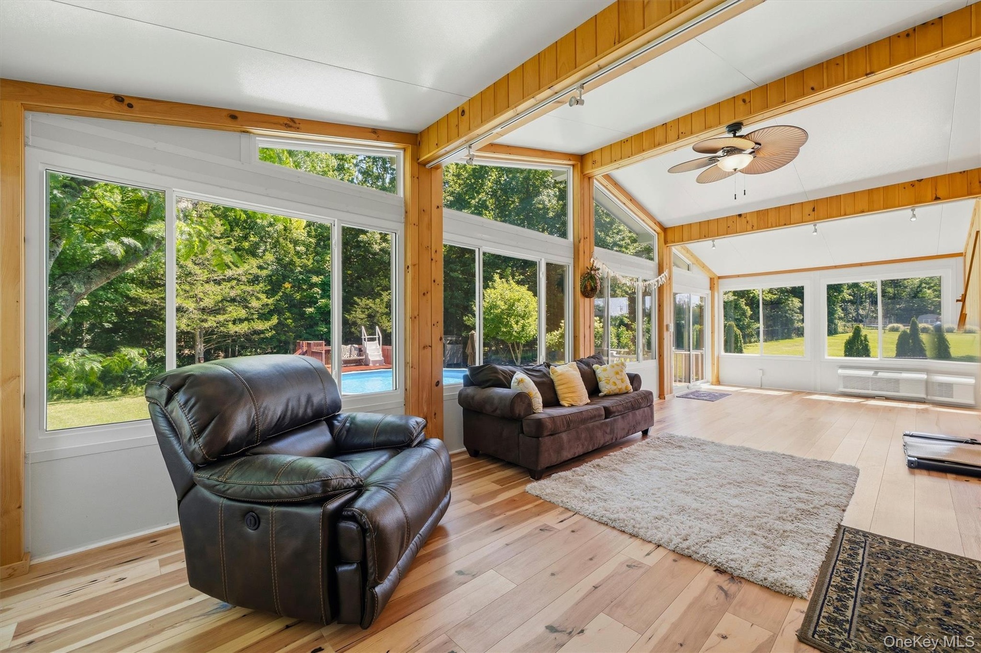 Wonderful room located off the rear of the kitchen.