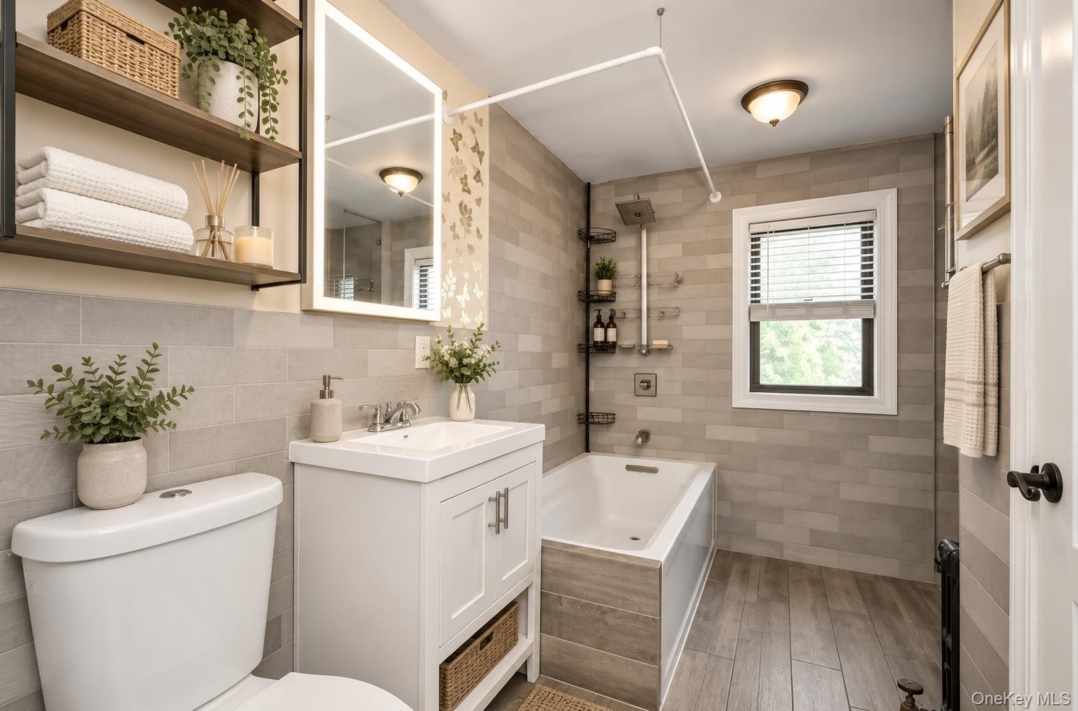 Second floor bathroom