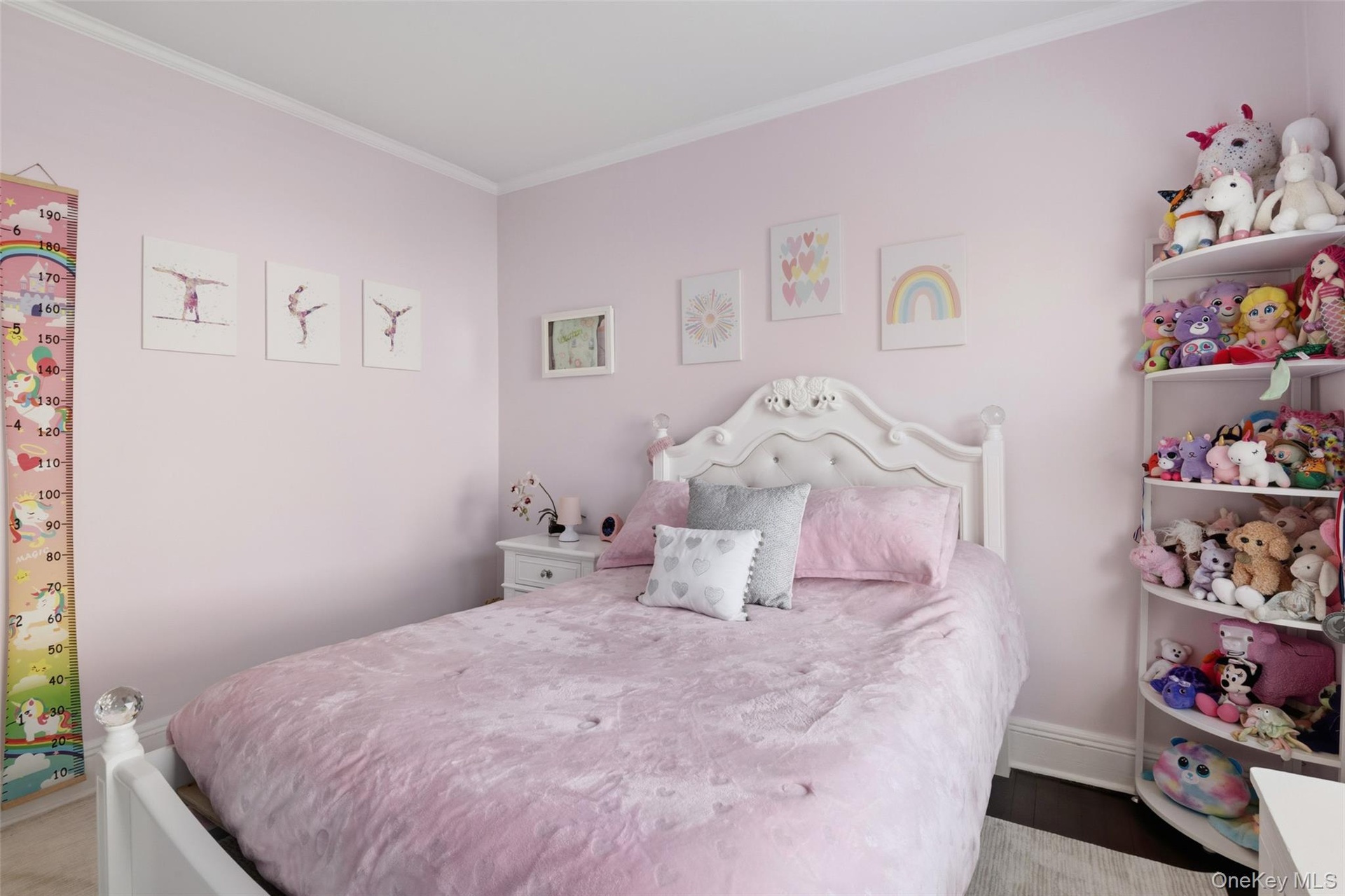 Another view of the pretty in pink bedroom (#220)