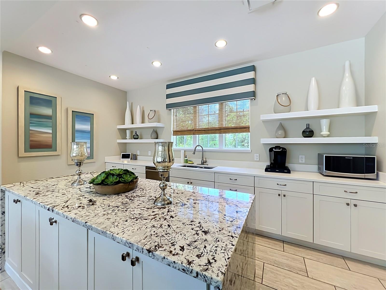 Clubhouse kitchen facilities