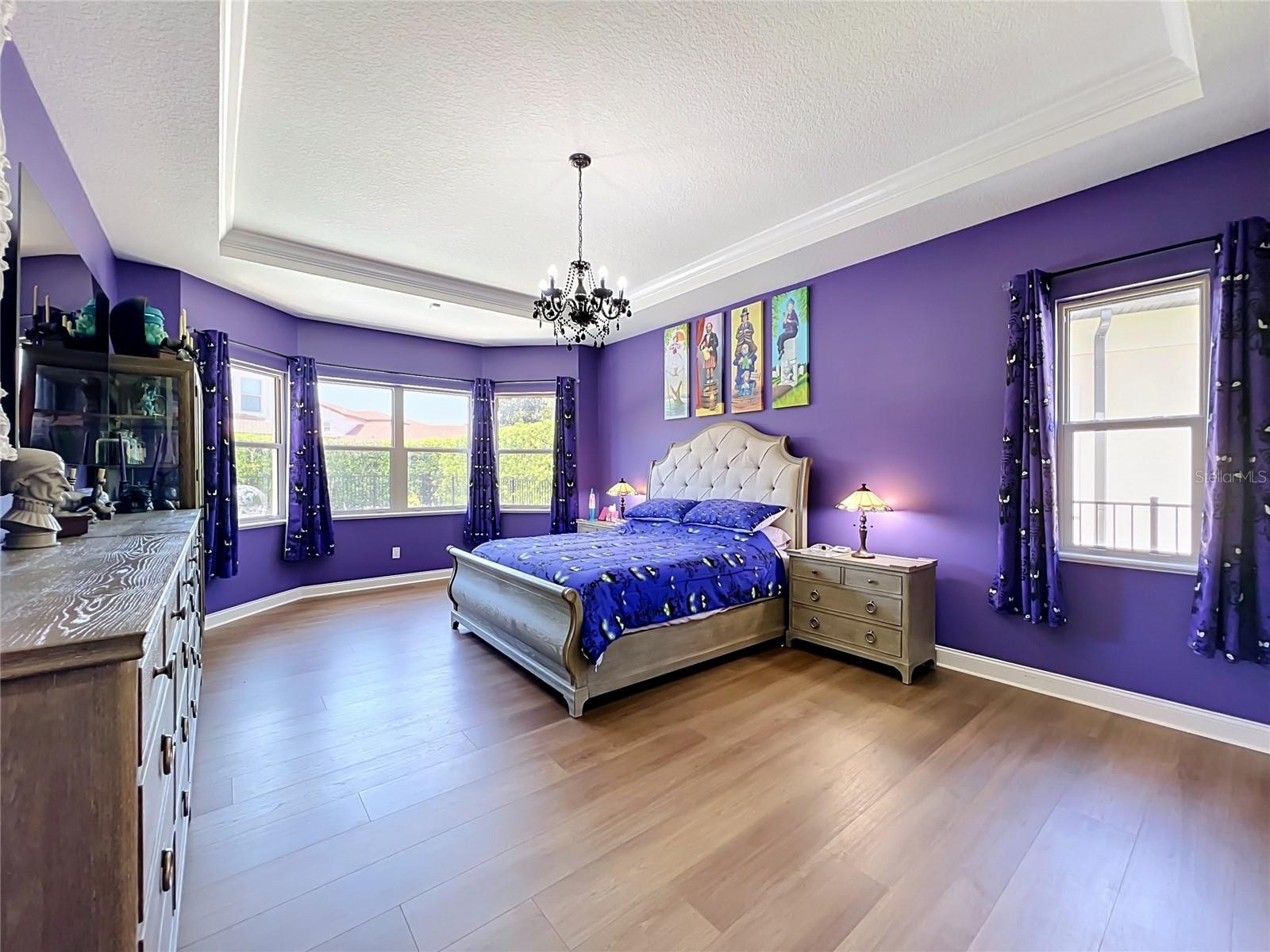 Primary suite on the ground floor