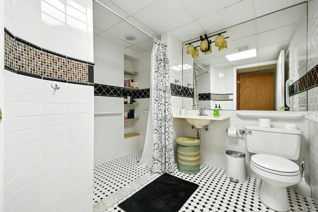 First floor full bath, walk-in Shower