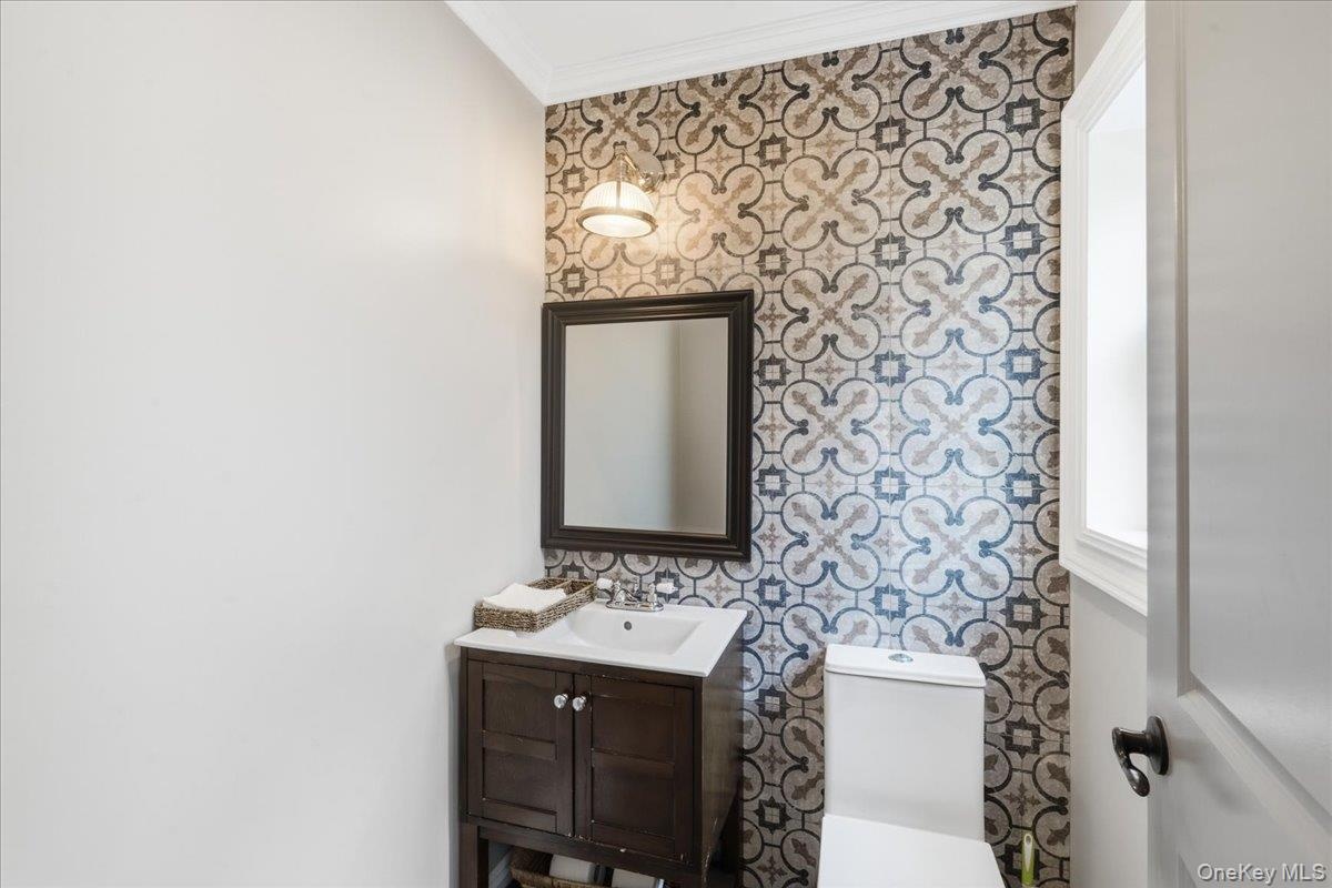 1st floor renovated powder room