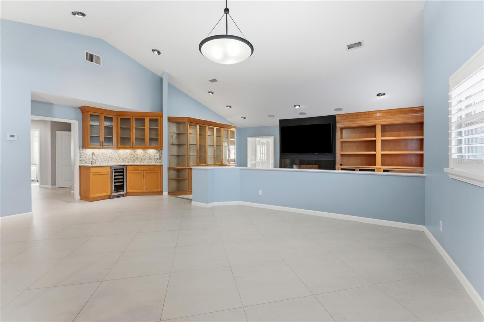 looking towards family room