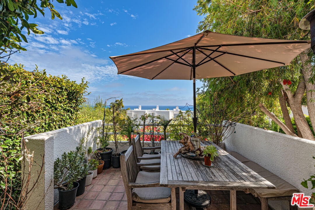 Terrace with Ocean Views