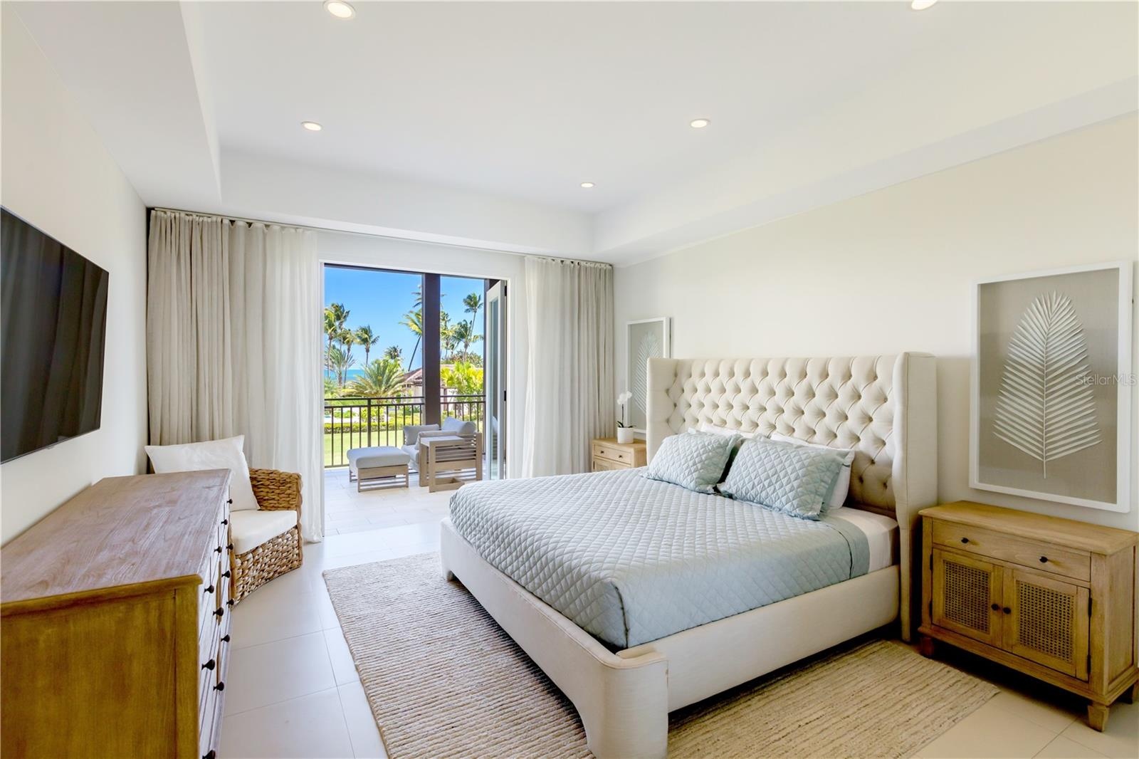 Master Bedroom & View