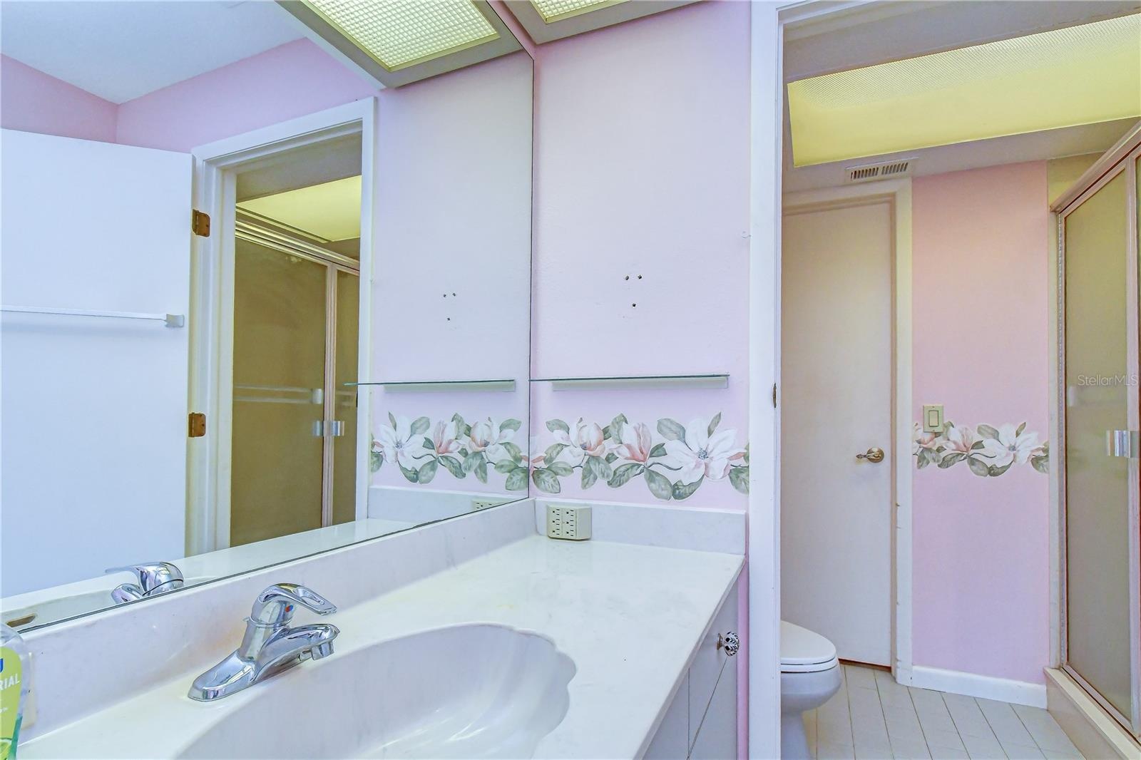 Full bathroom with vanity