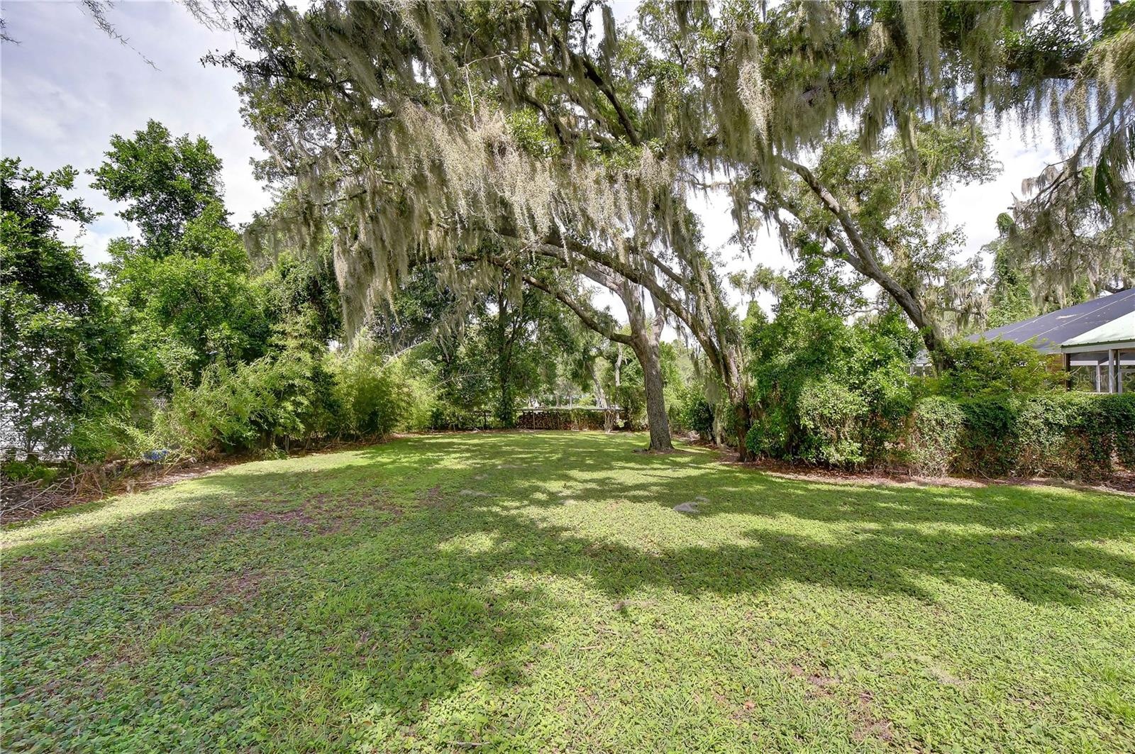 Showcase the size and flexibility of the homesite.