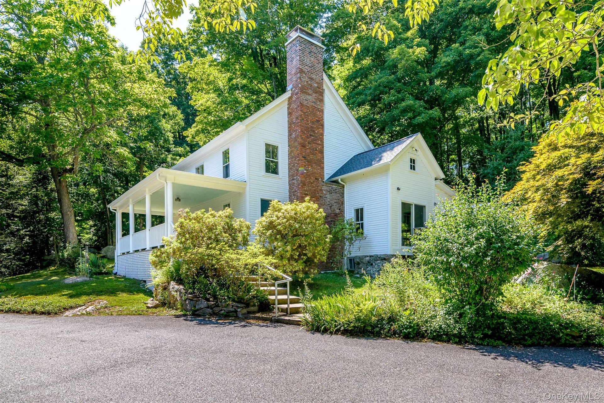 Set above and amongst the trees and adjacent to a 45 acre property for lots of privacy