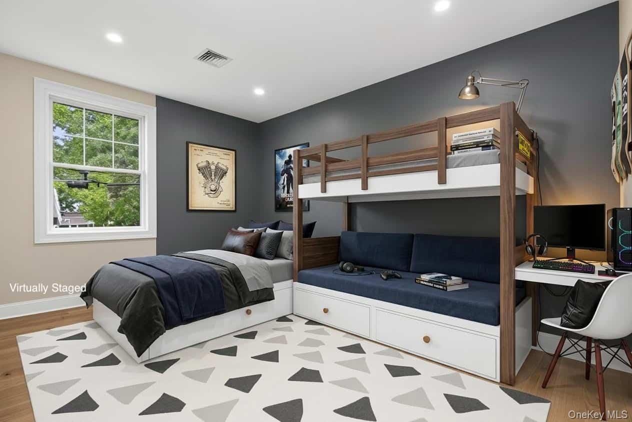 virtually staged bedroom 3