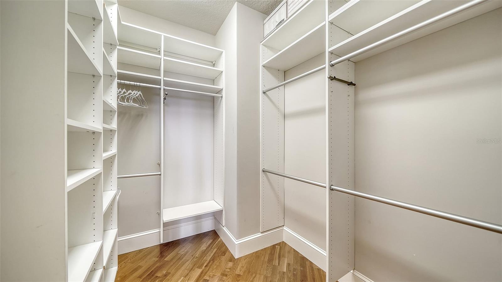 LARGE WALK-IN CLOSETS THROUGHOUT