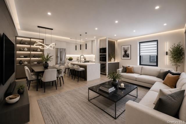 Living Room Virtually Staged