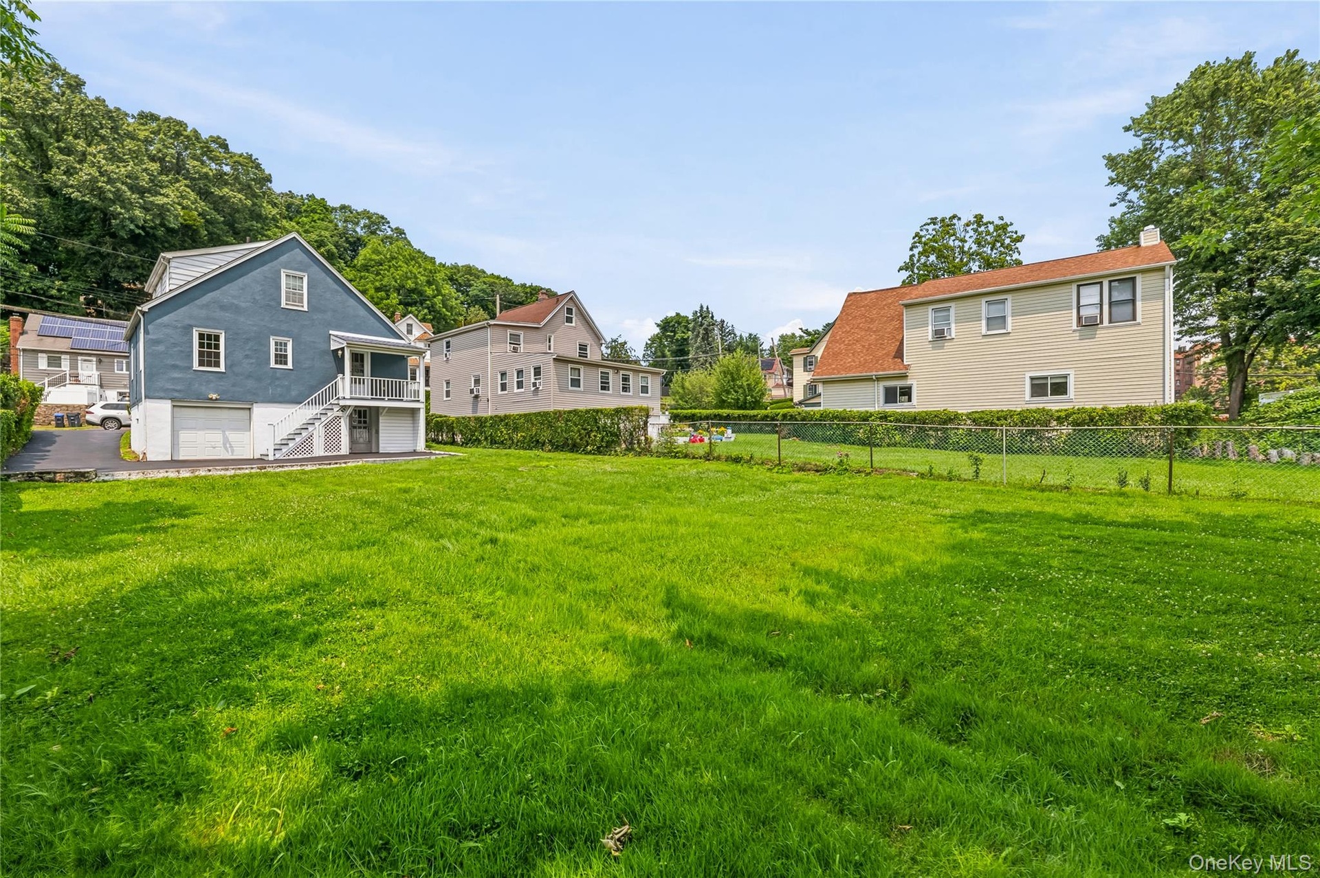 Fenced in yard