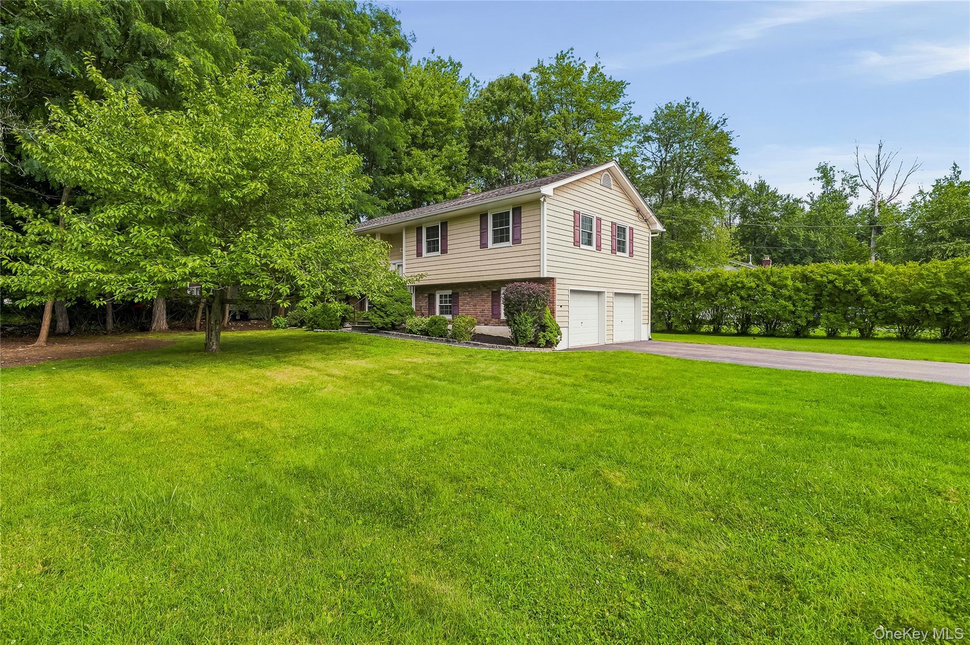 View from the corner of property