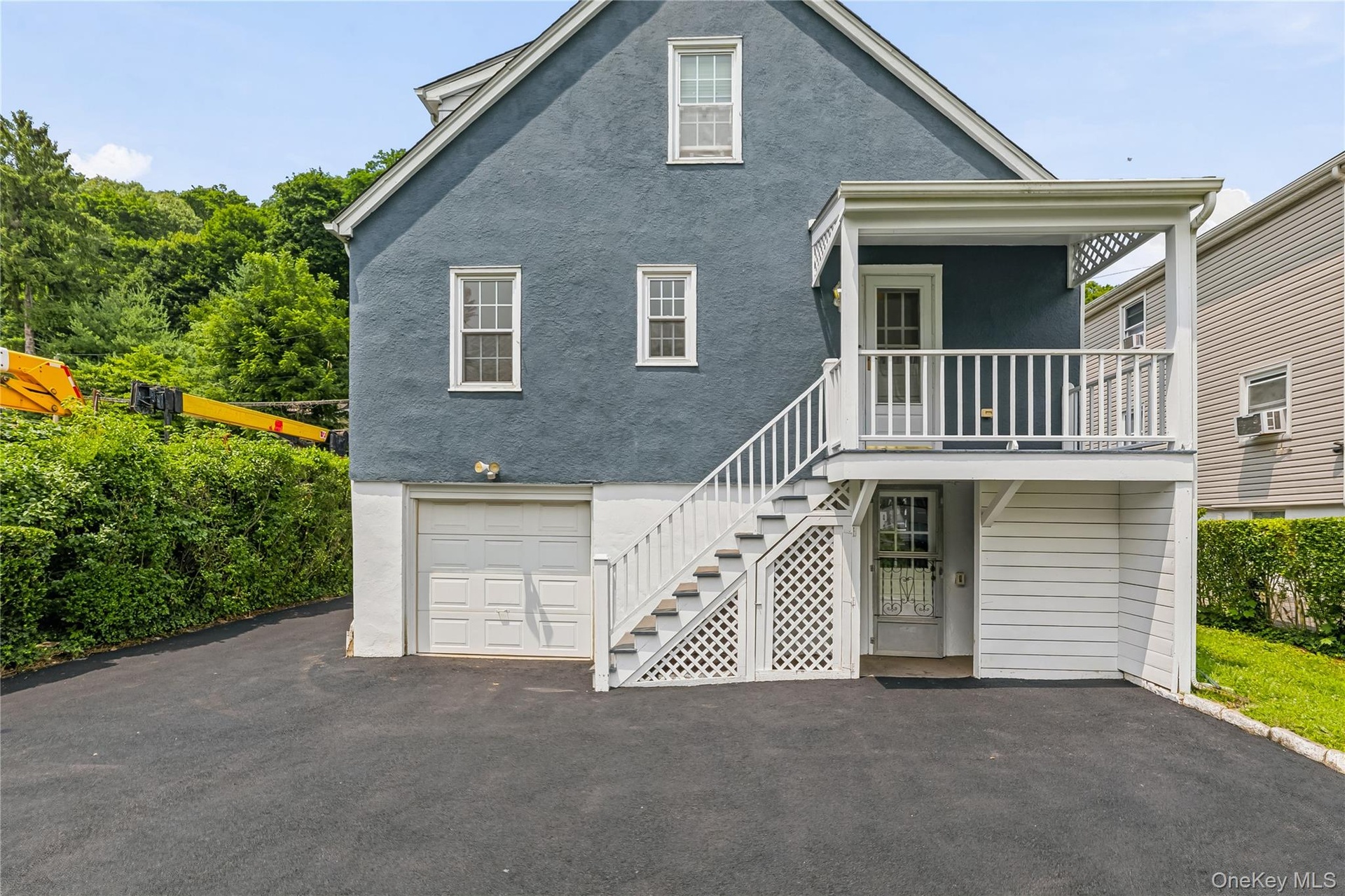 Rear of home