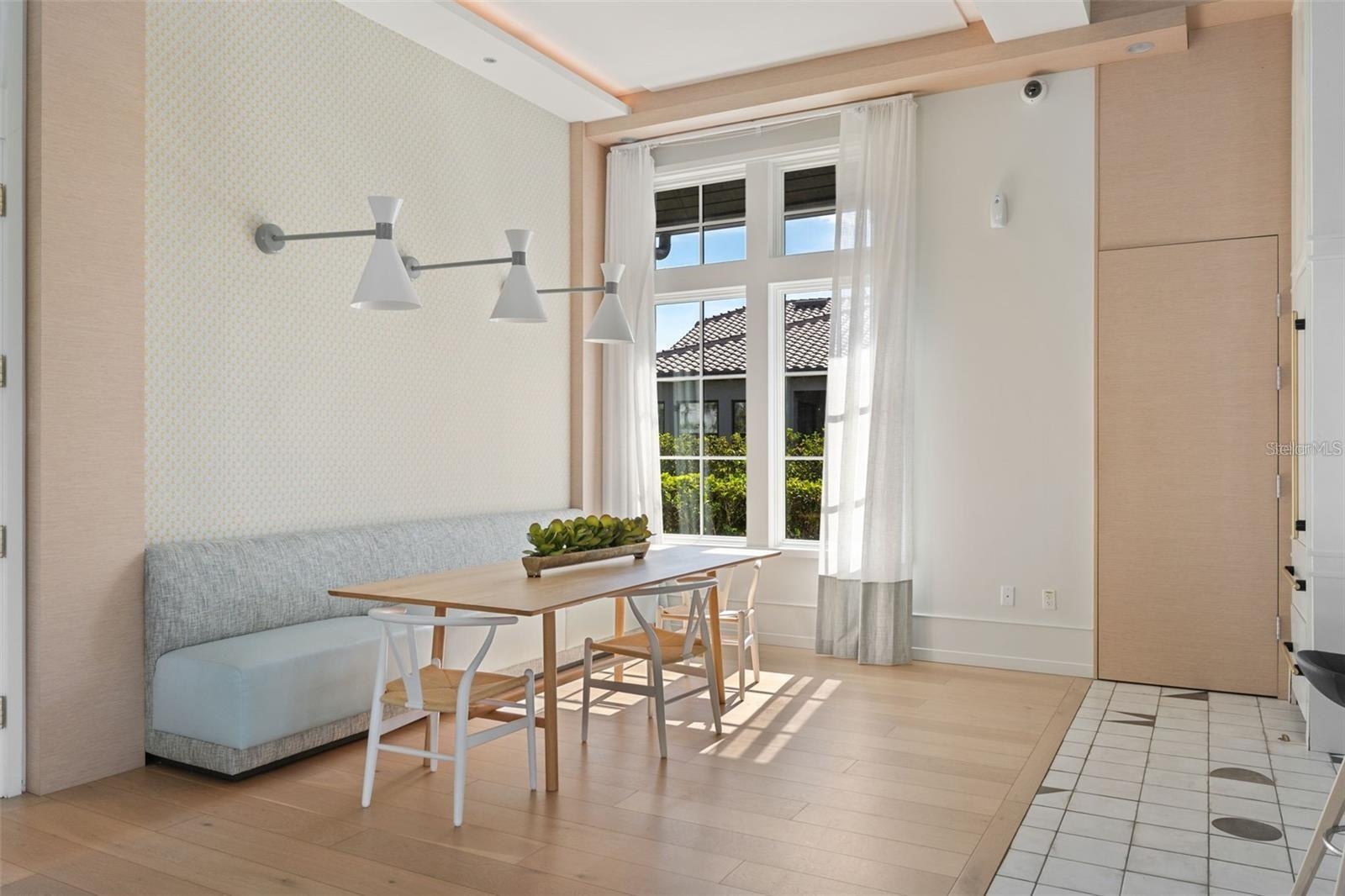 Resort style community clubhouse with a community pool, fitness center and lake front pool.