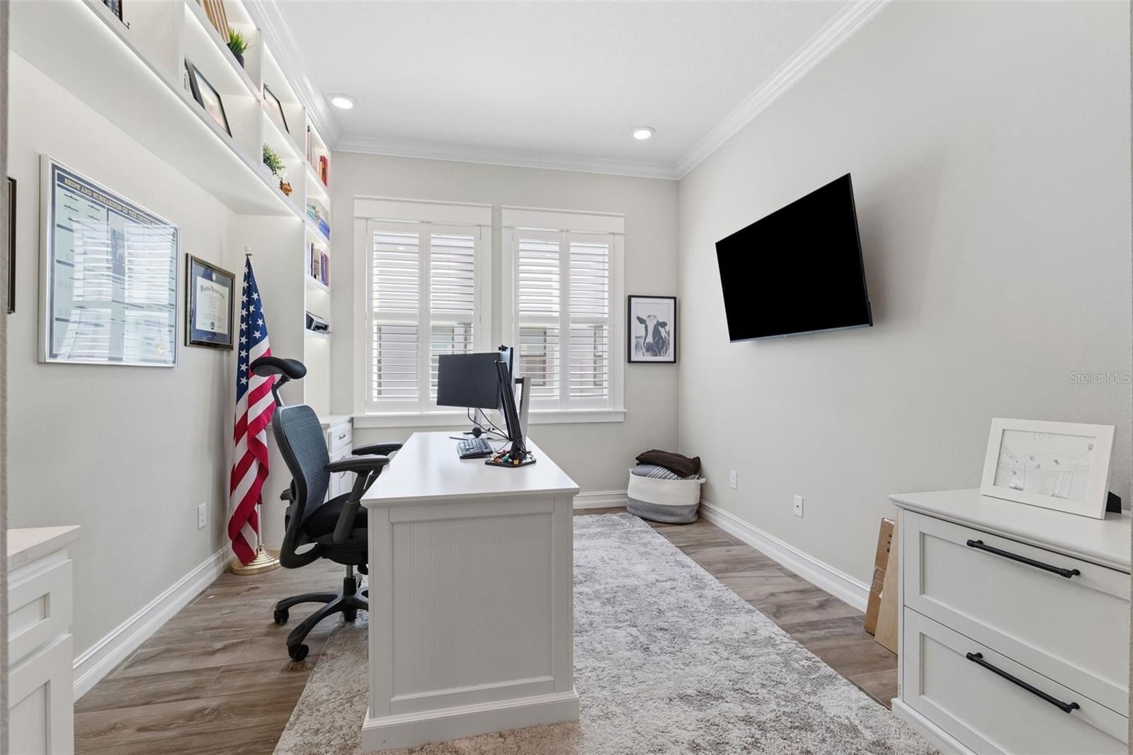 Why head to the office when you have this one at home!