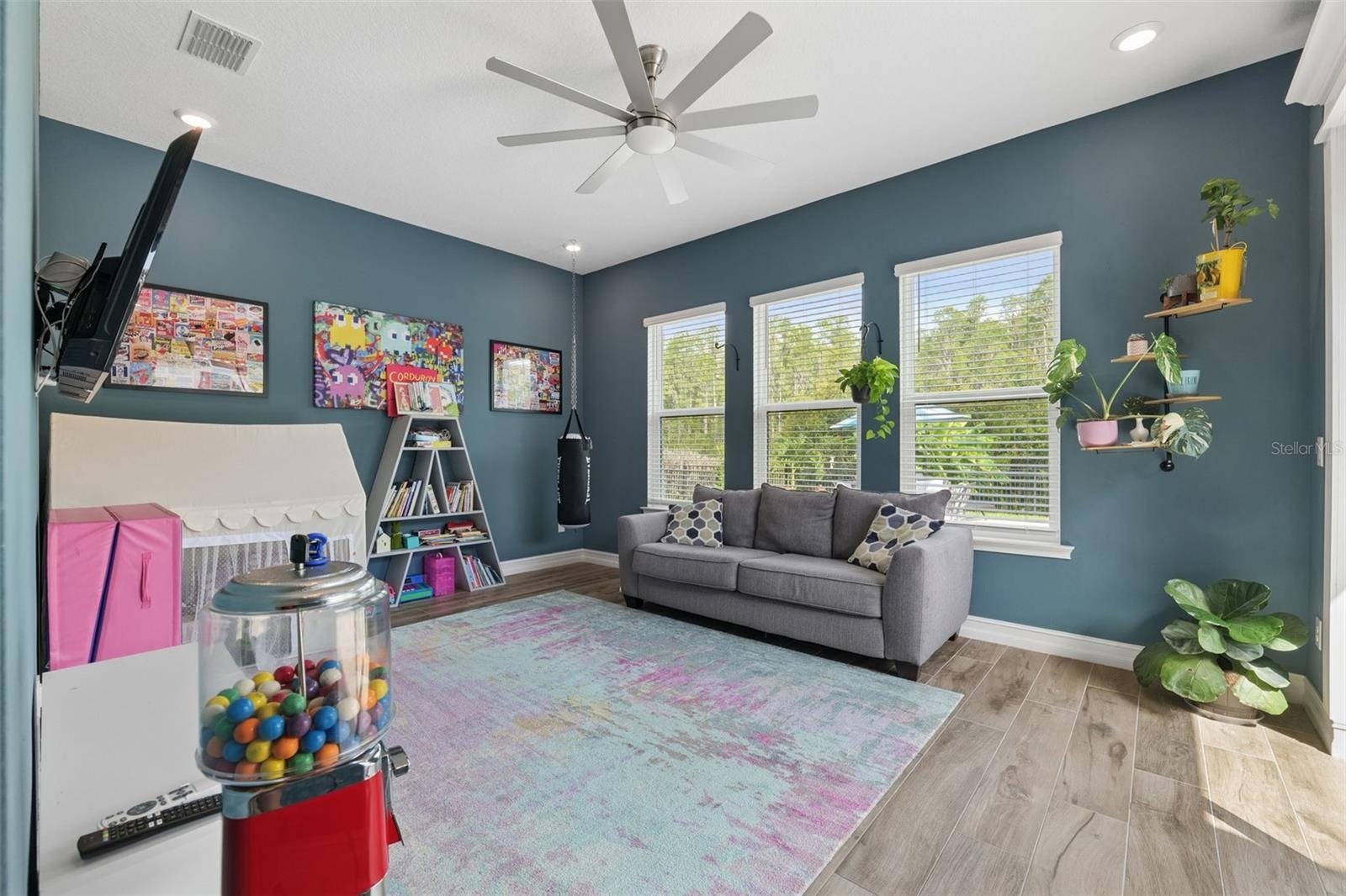 Bonus room is perfect for a child's playroom, a mancave, game room or movie room...or, it could be a 5th bedroom if needed.