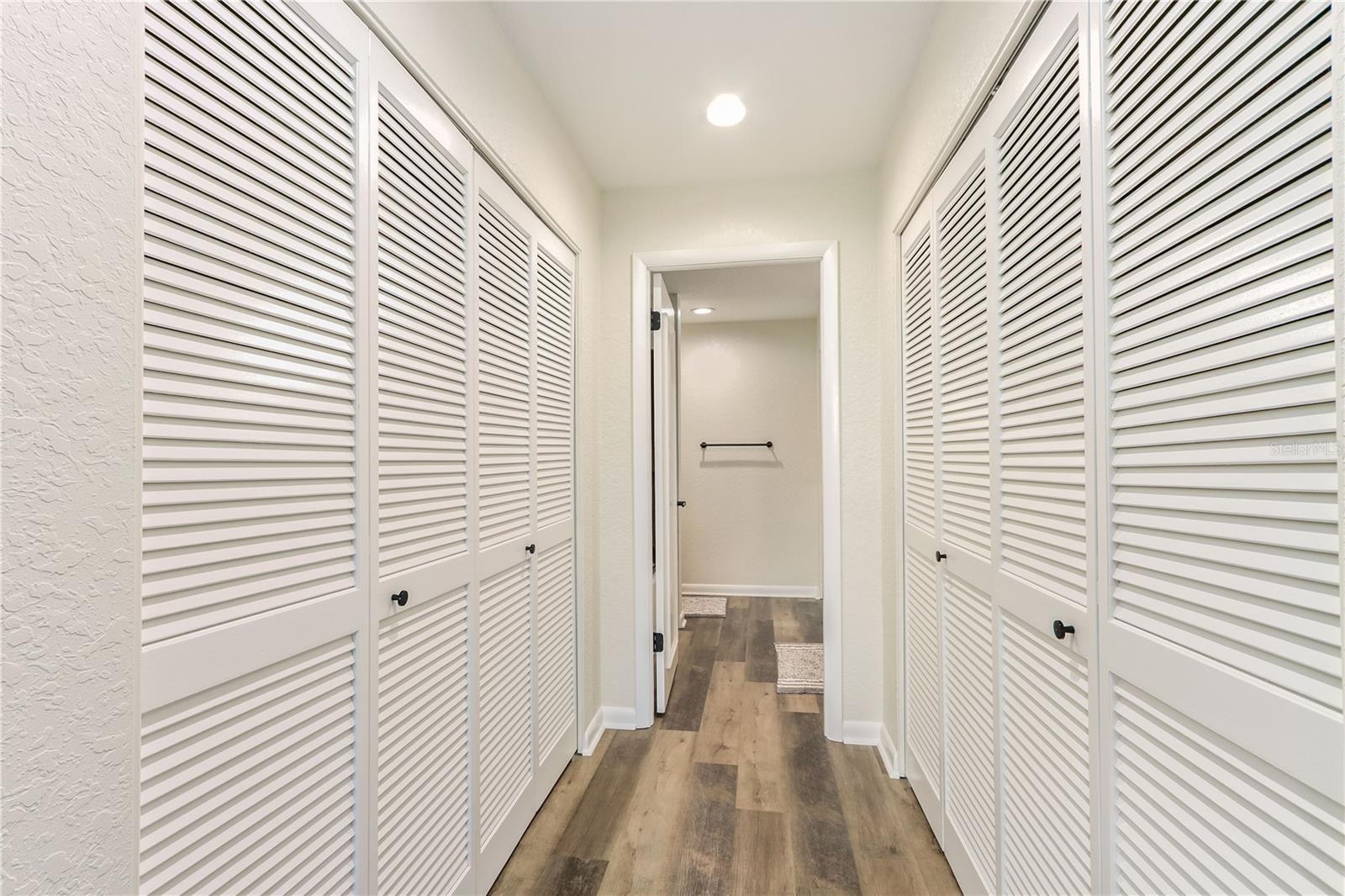 2 closets