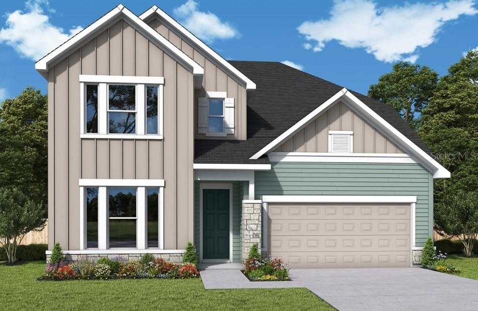 Front Exterior Rendering **Paint Colors May Vary