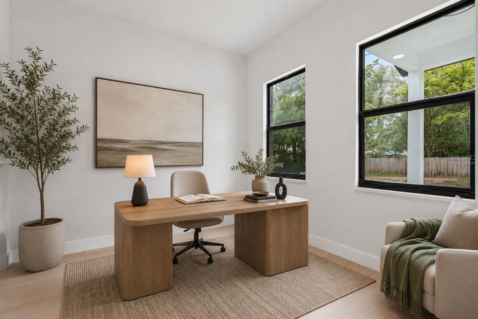 Office / Flex Room Virtually Staged
