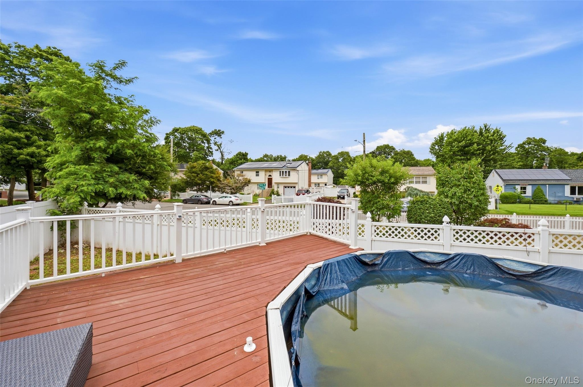 Cool off hot summer days while enjoying your above-ground pool