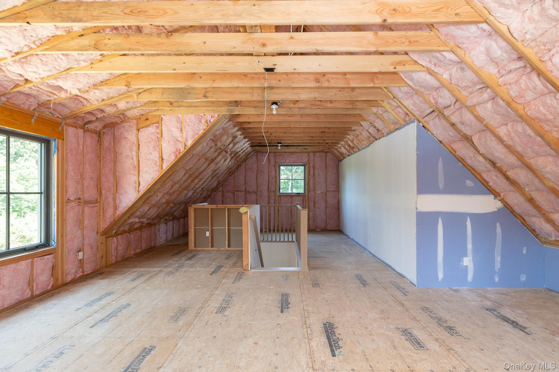 Bonus room above garage