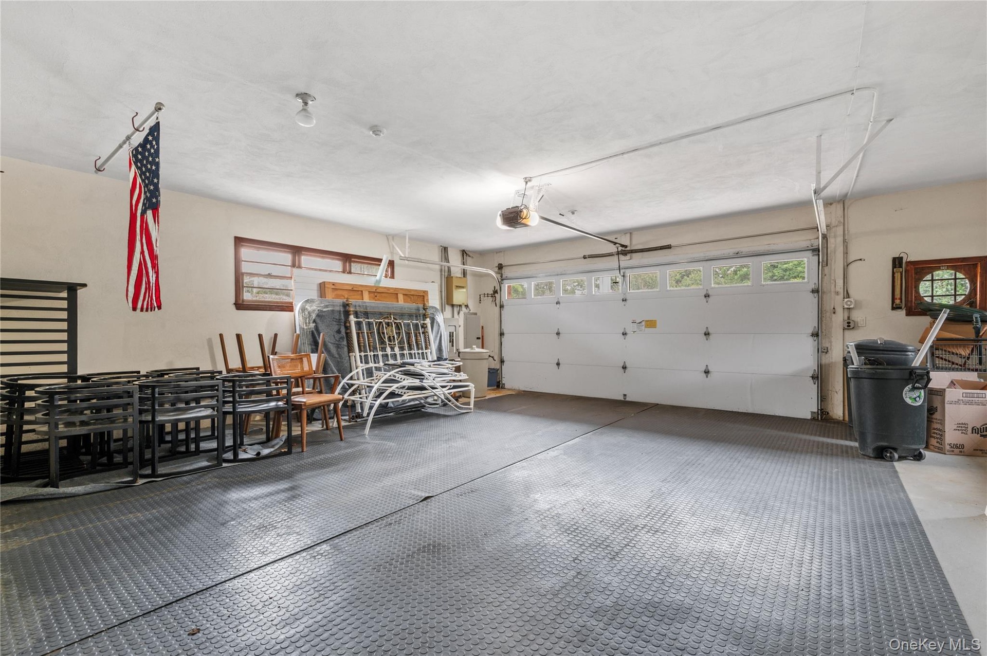 Expansive 2-car garage