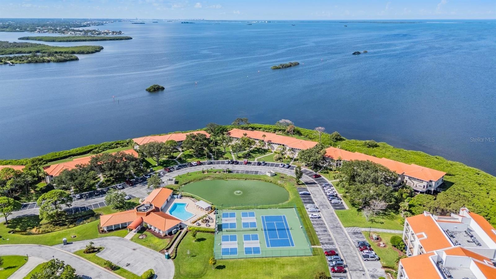 Aerial above Community