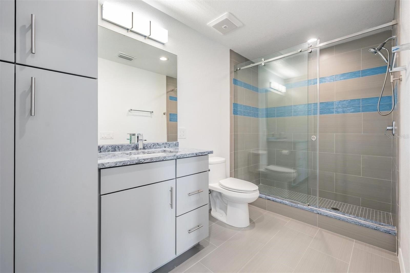 Master #1 Bathroom with Large Shower and Extra Storage