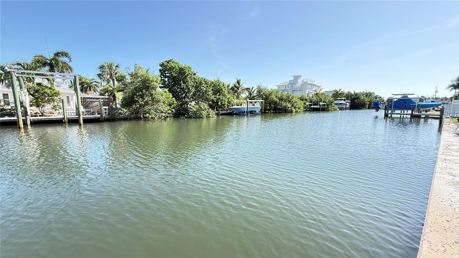 View of canal looking East