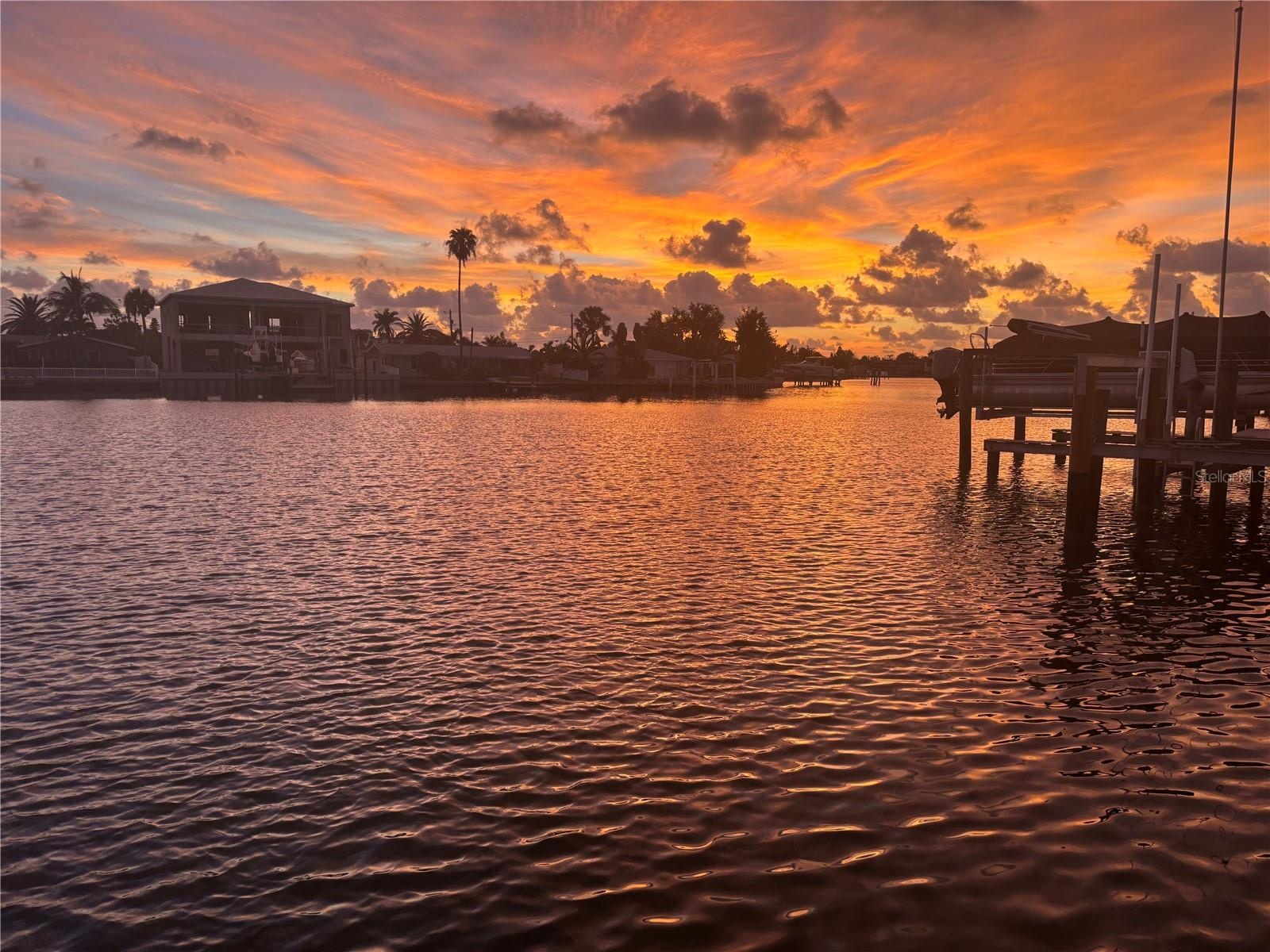 Sunset from Dock