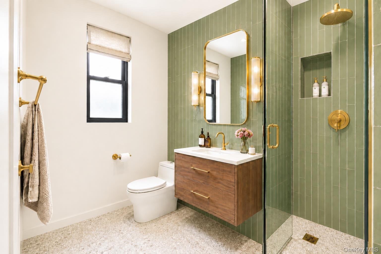 Primary bathroom virtually updated