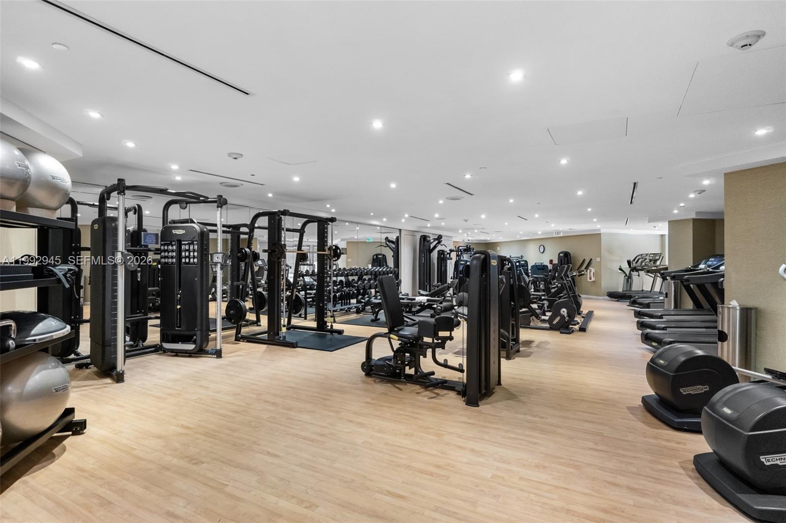 St. Regis Private Residency Gym with Technogym Equipment