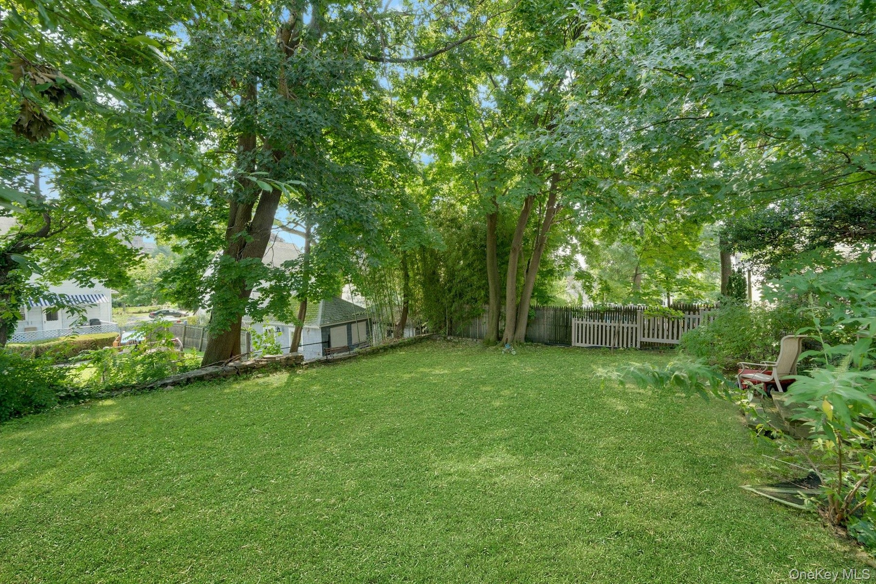 Rear lower yard