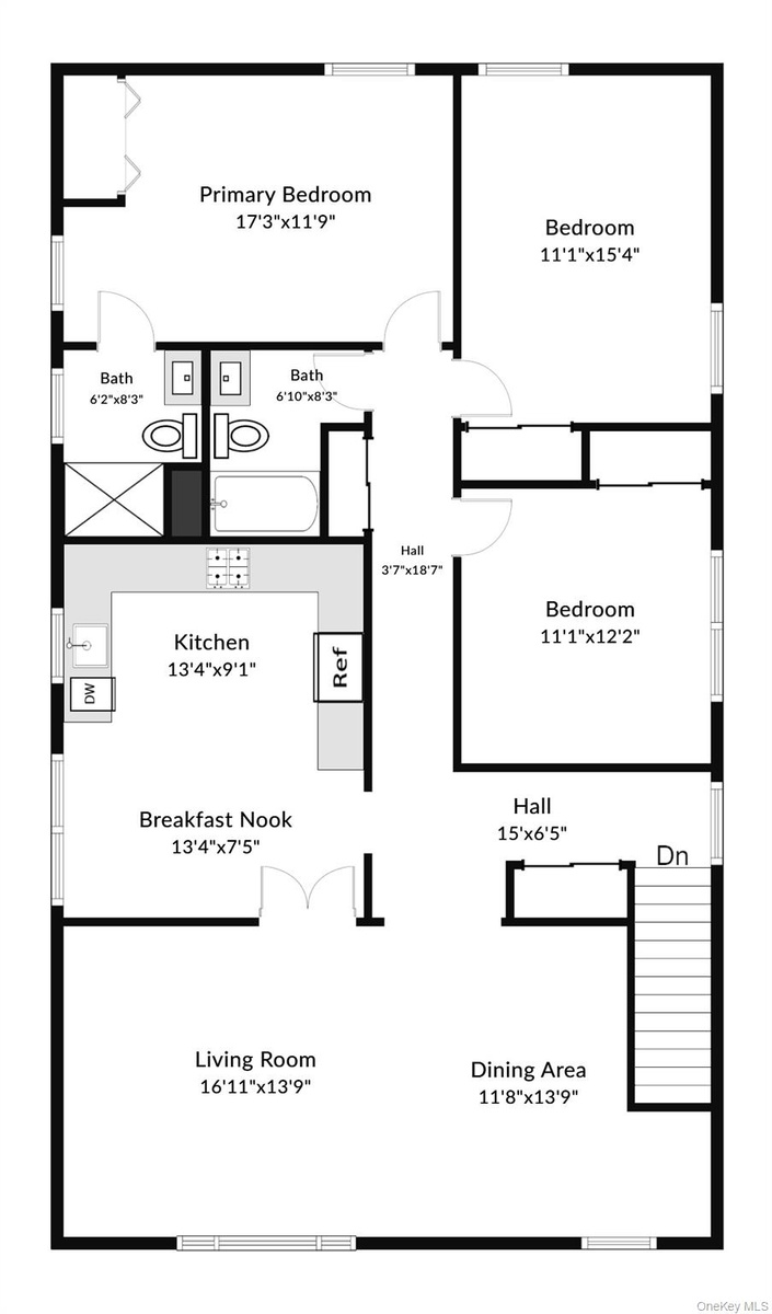 Floor plans for both first and second floor. Mostly identical.