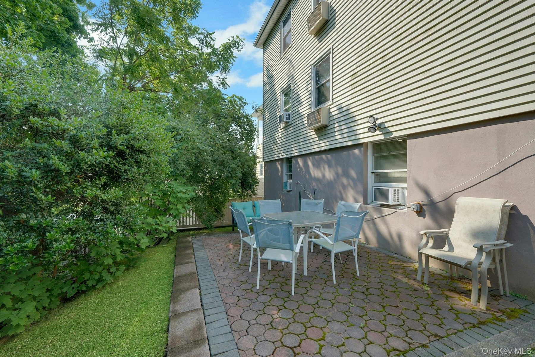 Rear patio